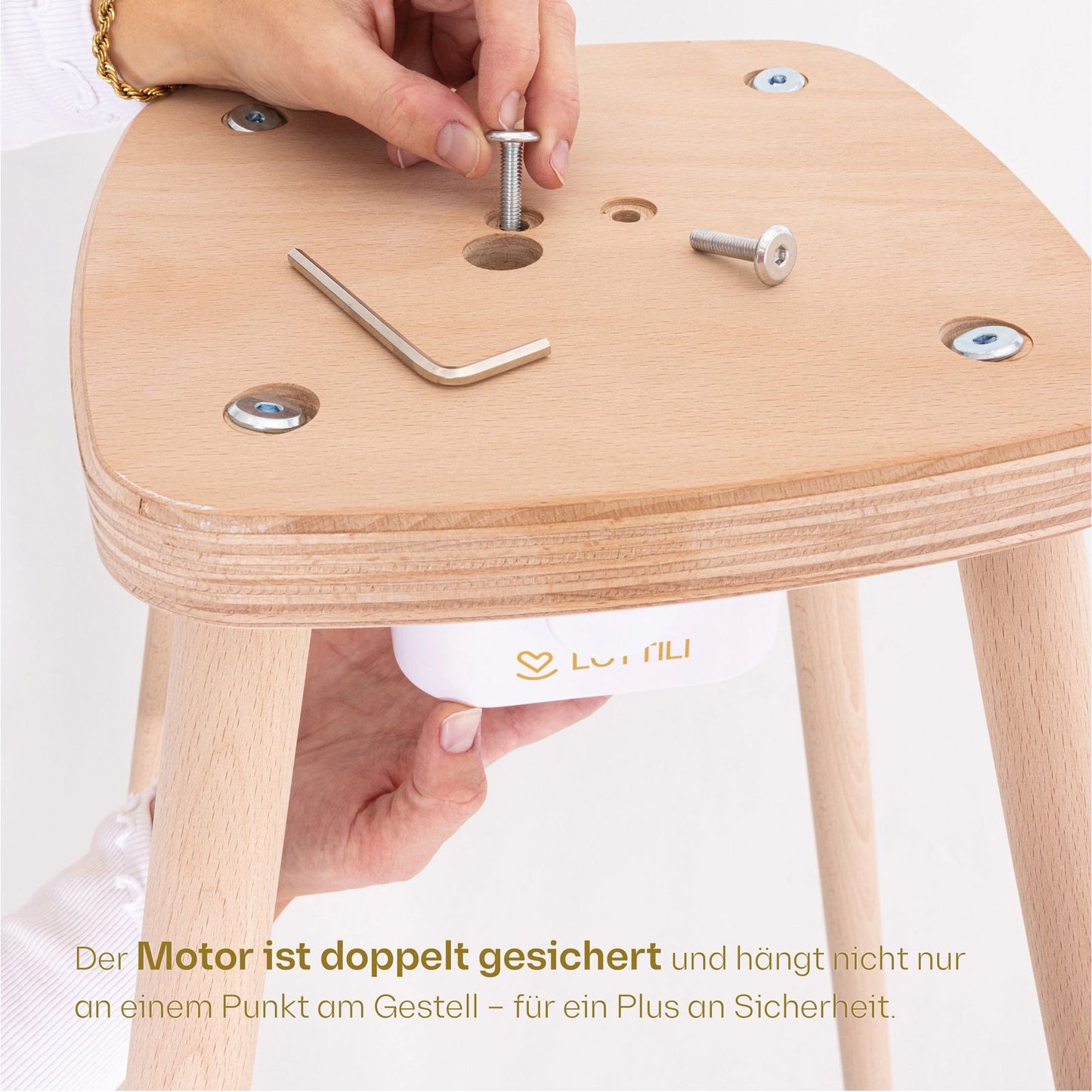 Federwiege mieten: Lottili Federwiegen Set