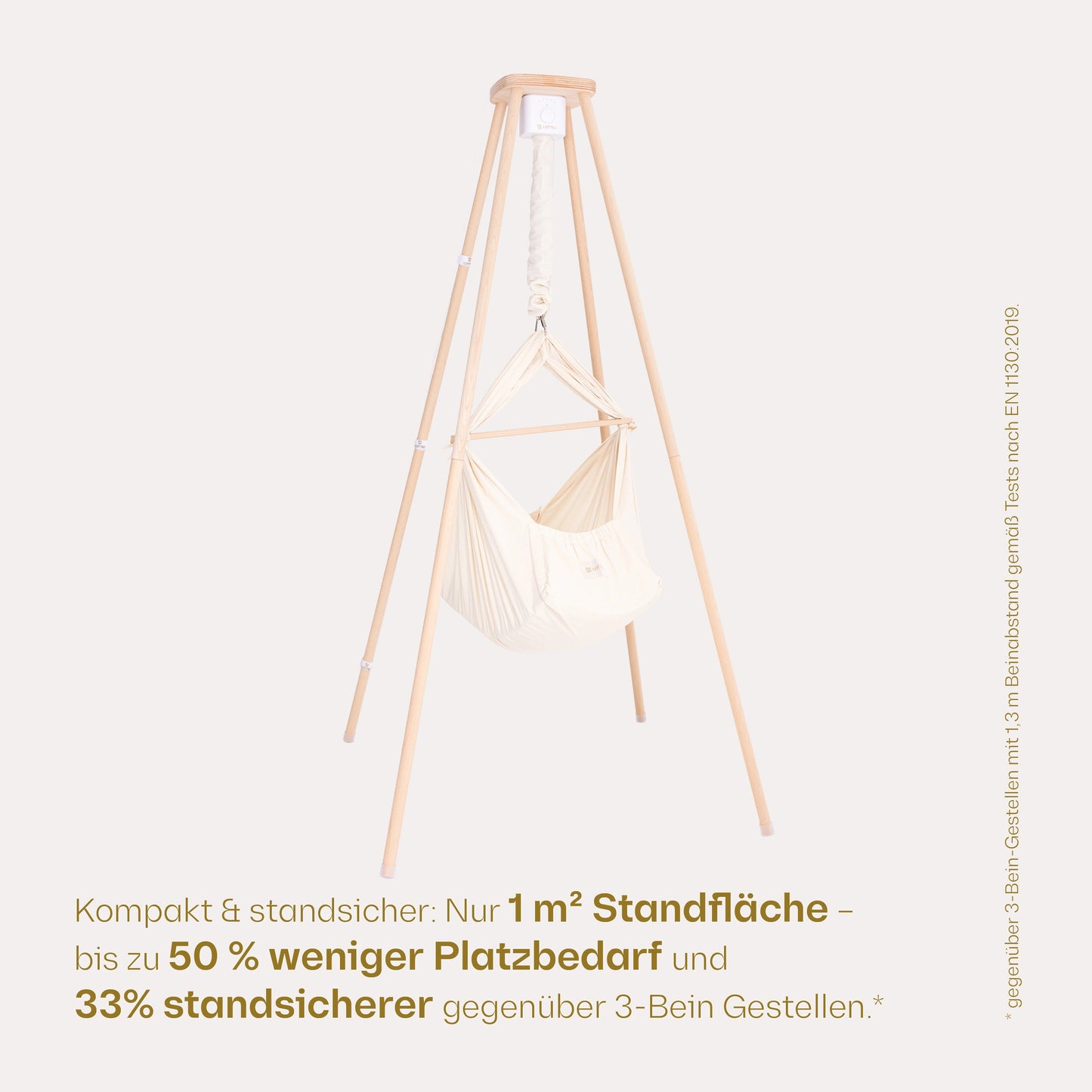 Federwiege mieten: Lottili Federwiegen Set