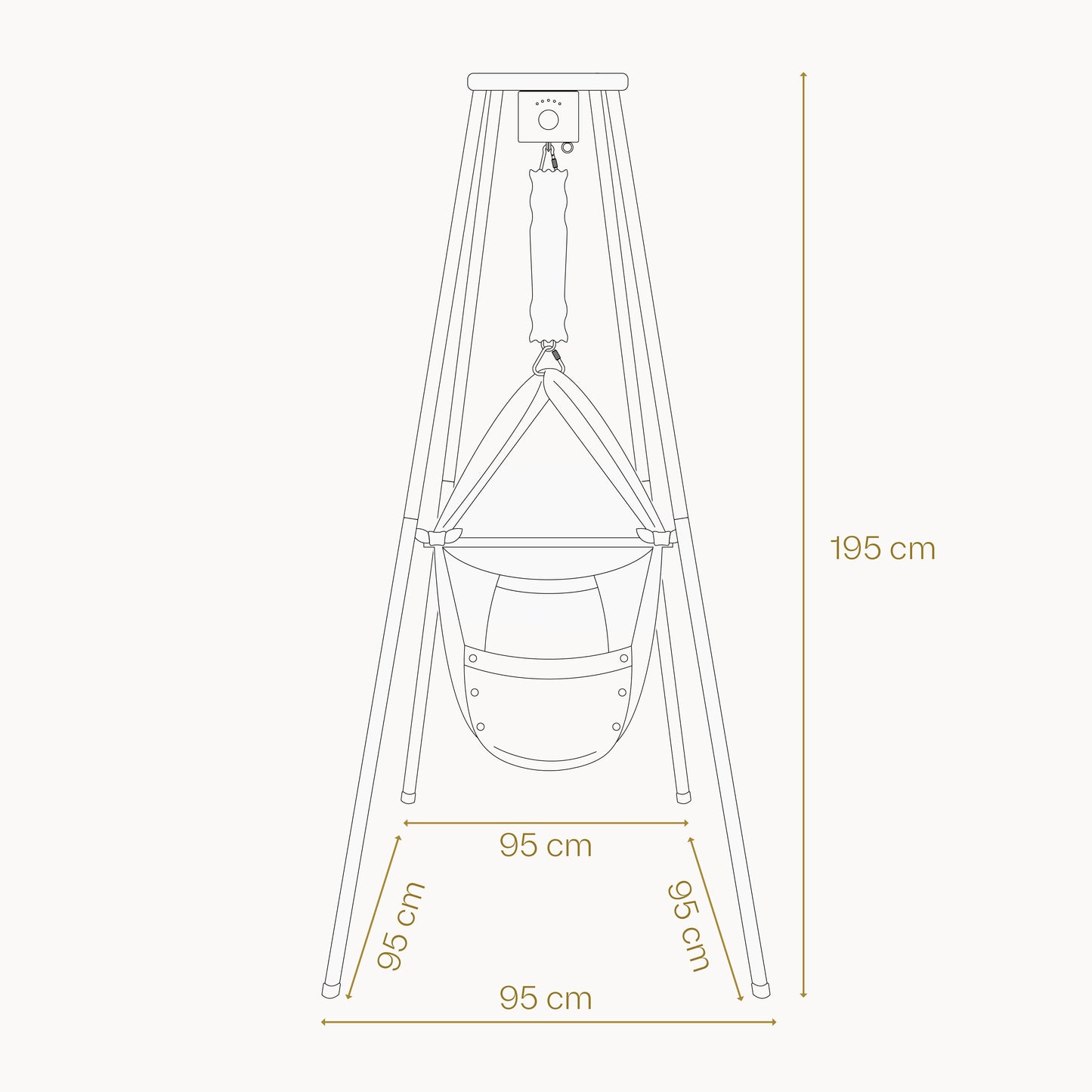 Federwiege mieten: Lottili Federwiegen Set