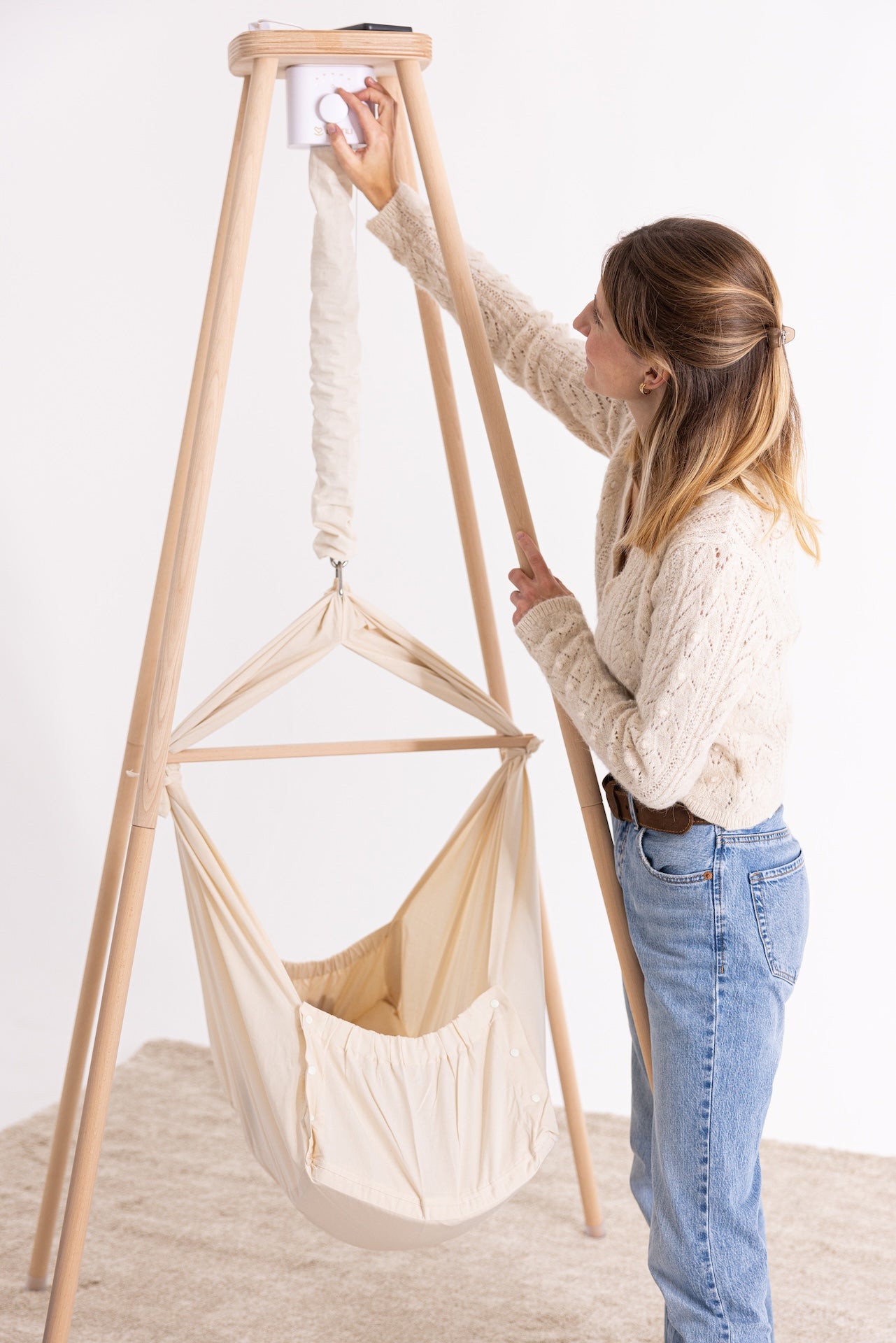 Federwiege mieten: Lottili Federwiegen Set