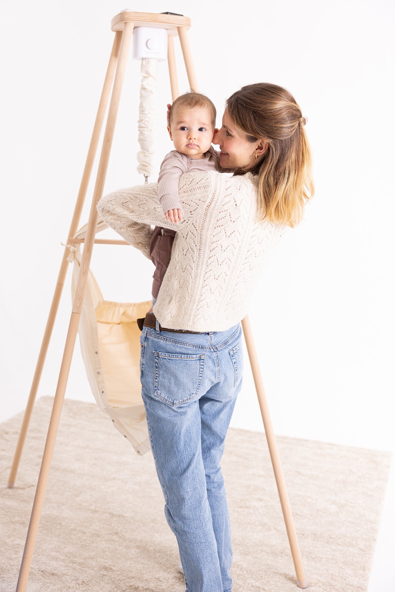 Federwiege mieten: Lottili Federwiegen Set