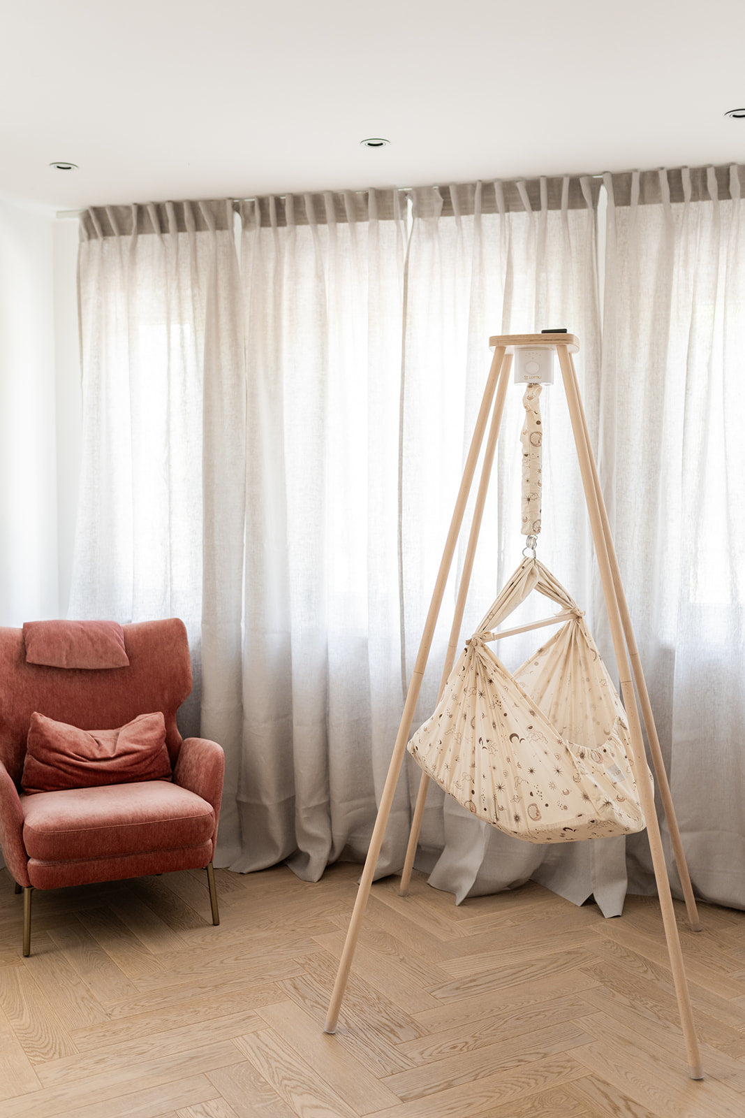 Federwiege mieten: Lottili Federwiegen Set